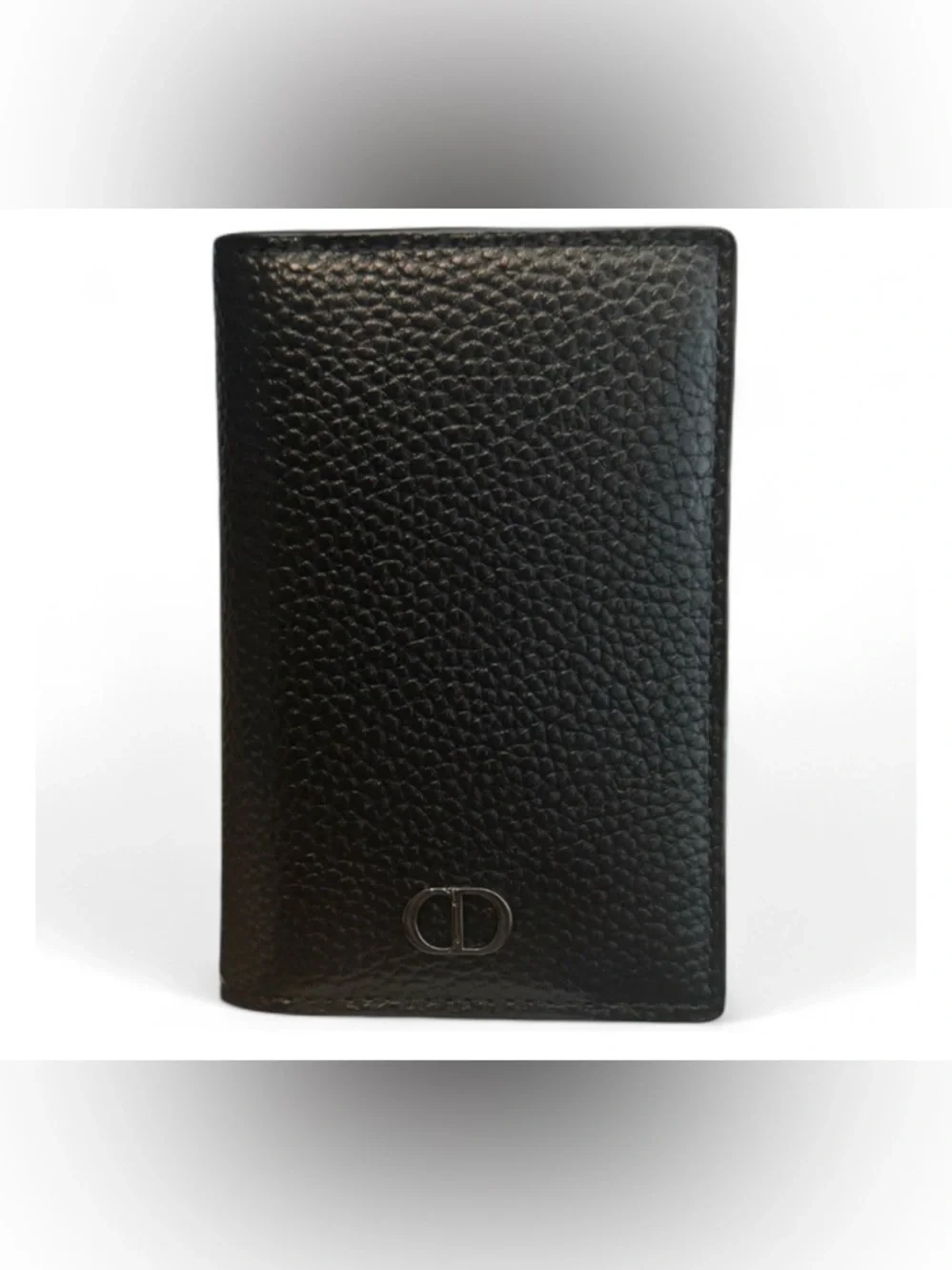 DIOR BEAUTY - GWP Black Card Holder. 6-Slots, with Pouch. Faux Leather